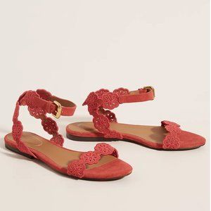 Anthropologie See by Chloe Scalloped Sandals Size 37